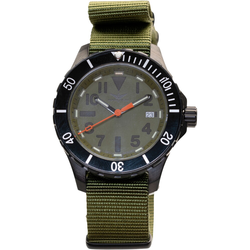 Armbanduhr Trooper Commando mit Drehlünette