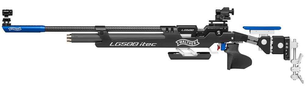 Match air rifle 500 itec E, Walther