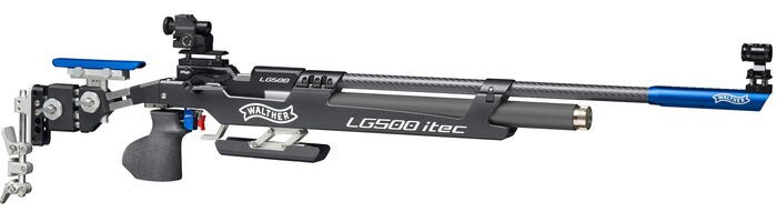 Match air rifle 500 itec E, Walther