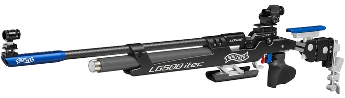 Match air rifle 500 itec E, Walther