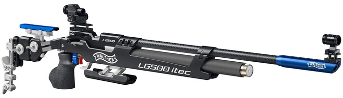 Match air rifle 500 itec E, Walther