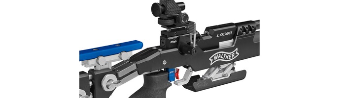 Match air rifle 500 itec E, Walther