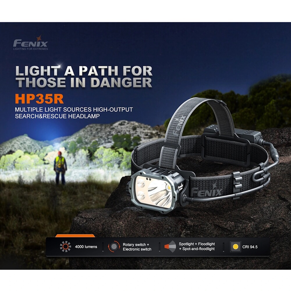 Stirnlampe HP35, Fenix