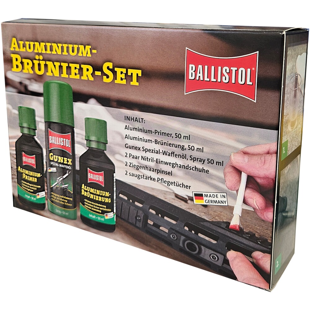Aluminium-Brünier-Set – 6-teilig, BALLISTOL
