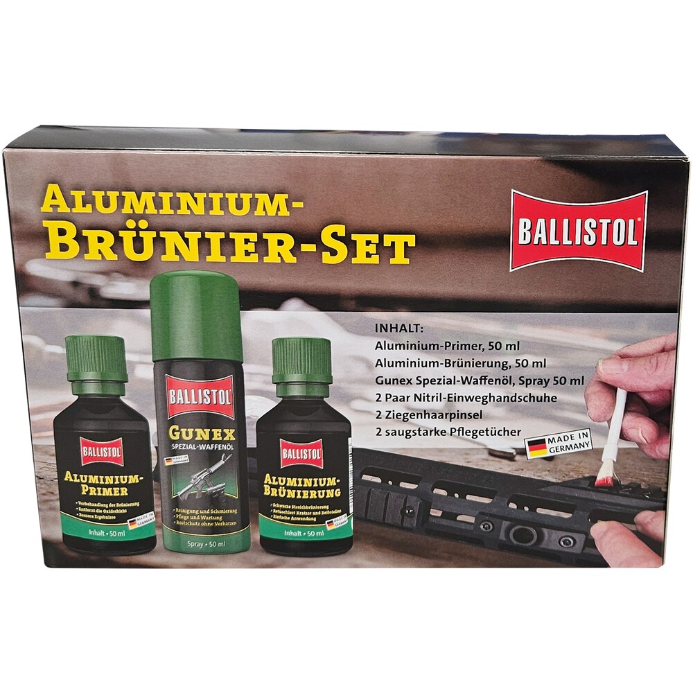 Aluminium-Brünier-Set – 6-teilig