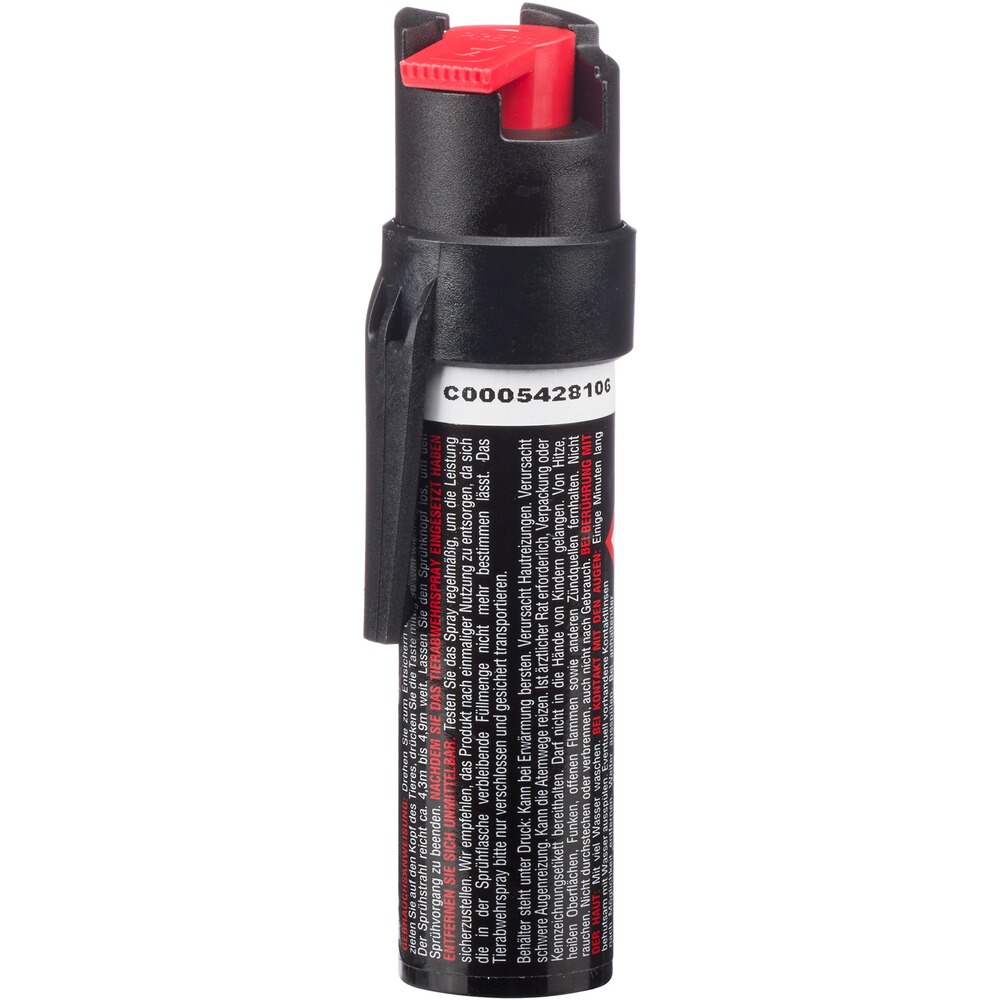 Abwehrspray Gel mit Clip, Sabre Red