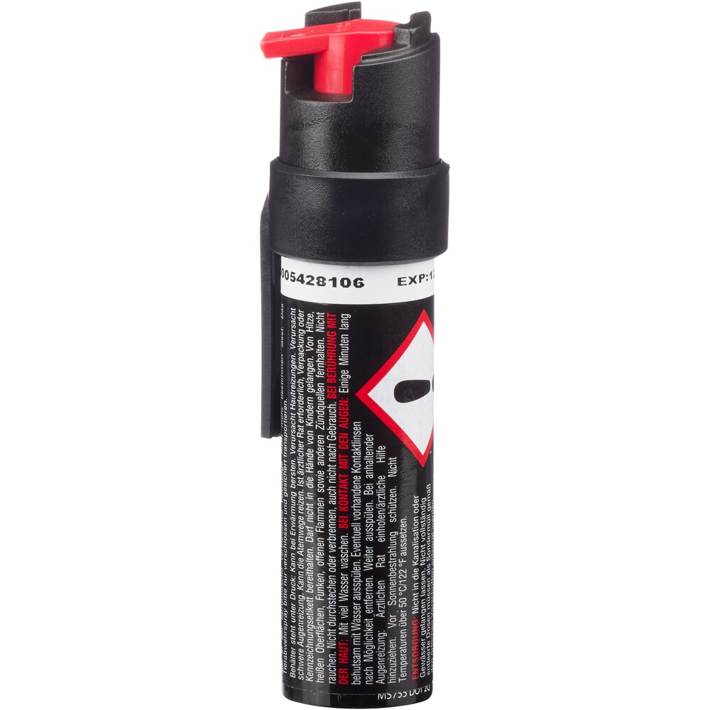 Abwehrspray Gel mit Clip, Sabre Red