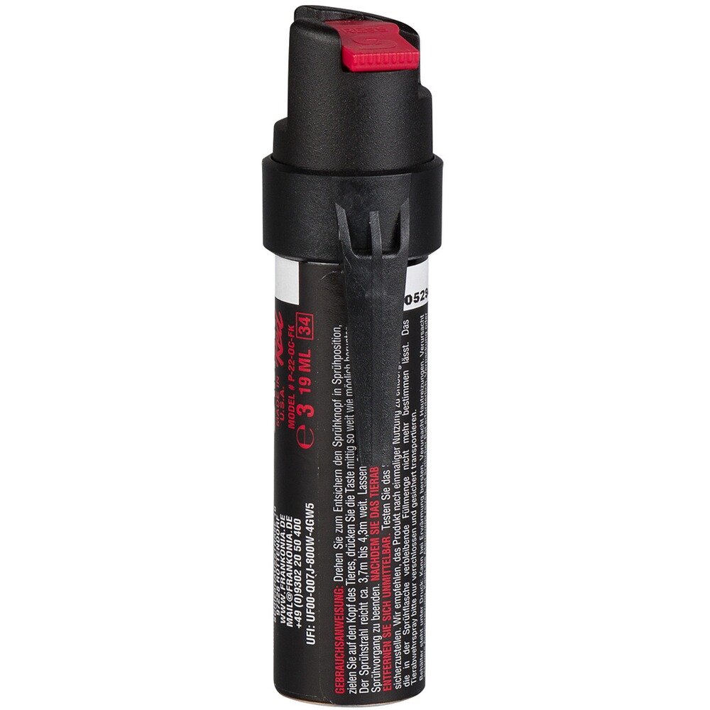 Abwehrspray mit Clip, Sabre Red
