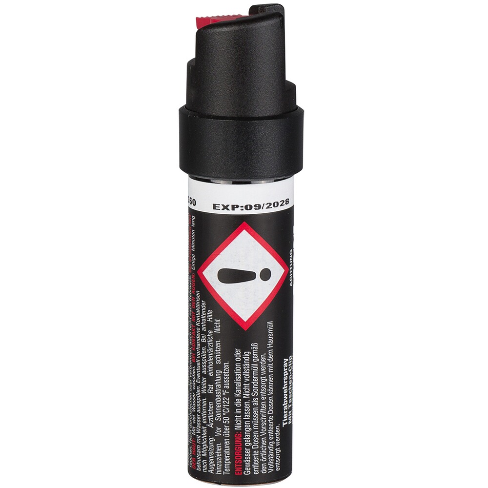 Abwehrspray mit Clip, Sabre Red