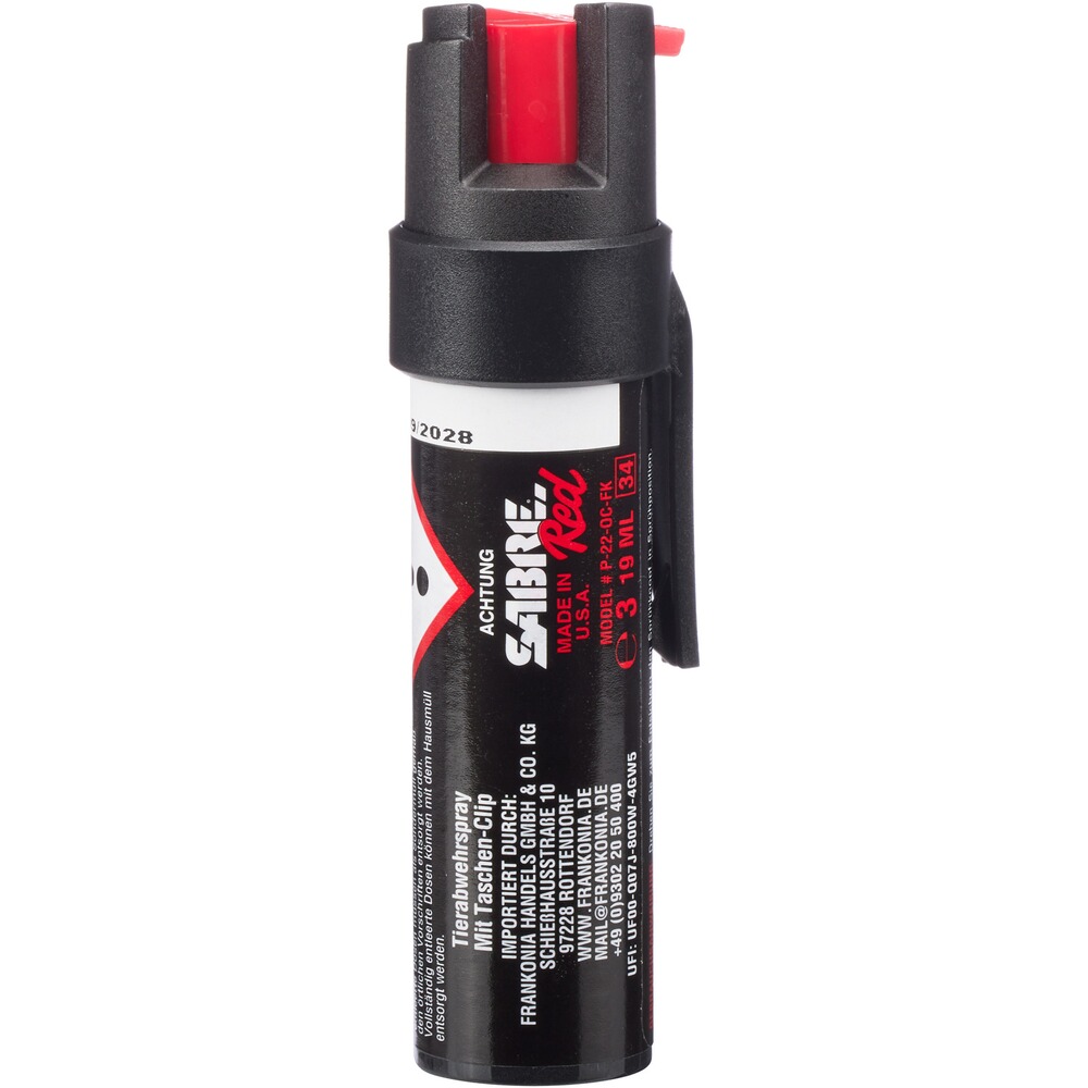 Abwehrspray mit Clip
