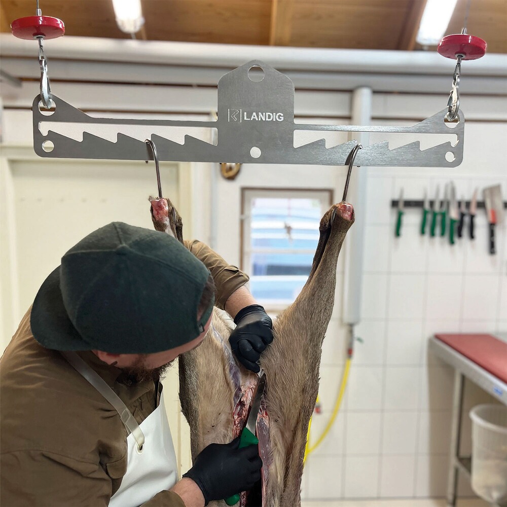 Premium Wildgalgen Edelstahl, Landig