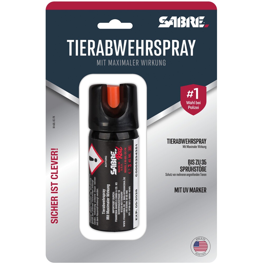Abwehrspray Magnum, Sabre Red