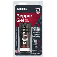 Abwehrspray Tactical Gel mit Holster, Sabre Red