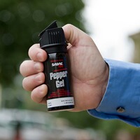 Abwehrspray Tactical Gel mit Holster, Sabre Red