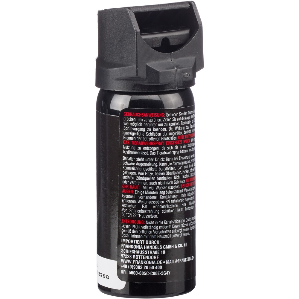 Abwehrspray Tactical Gel mit Holster, Sabre Red