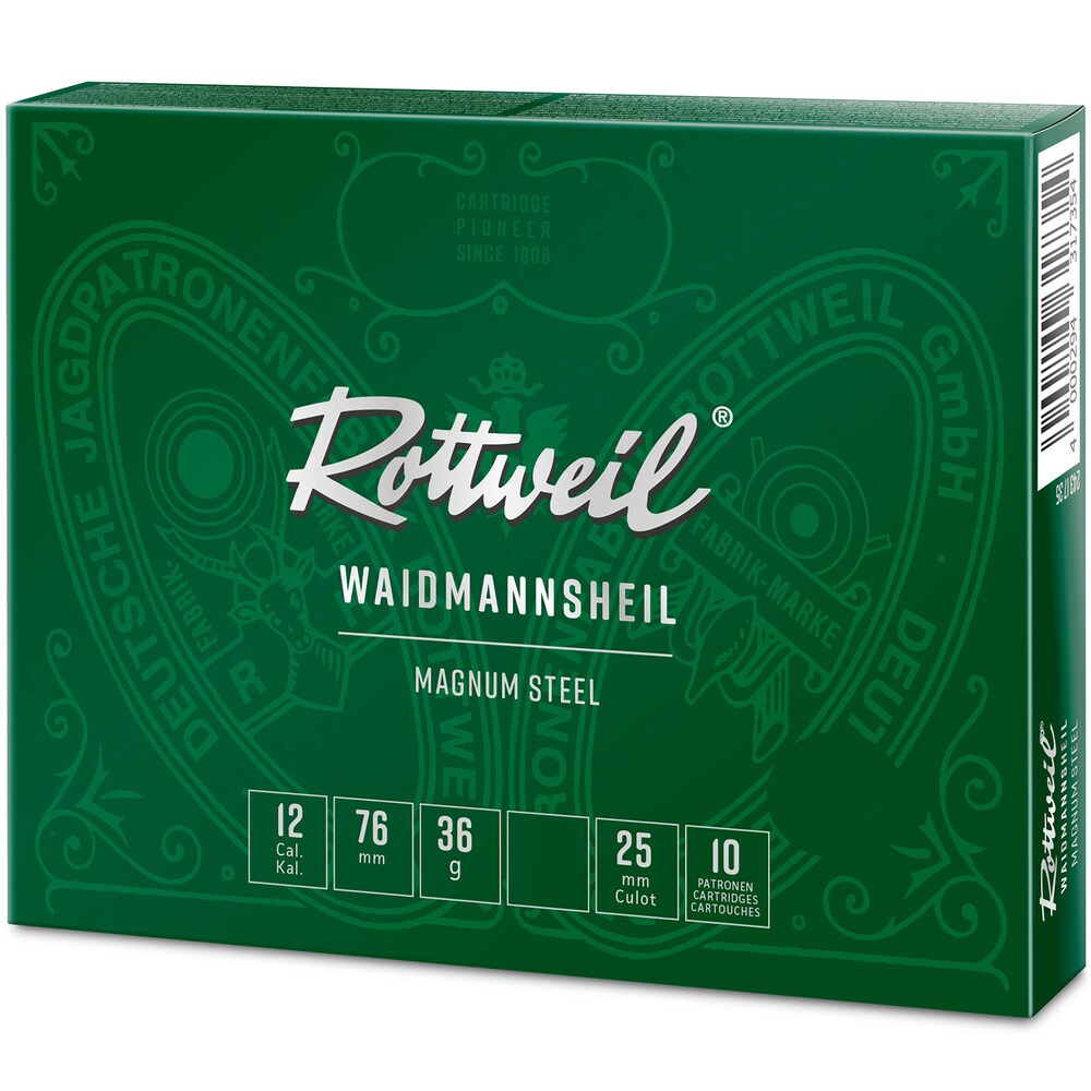 12/76 Waidmannsheil Steel Magnum 3,75mm 36g, Rottweil