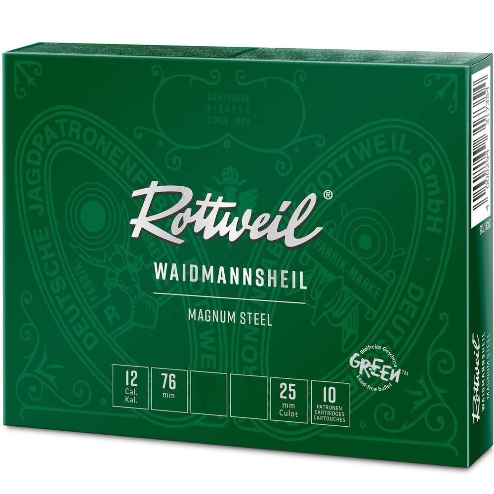 20/76 Waidmannsheil Steel Magnum 3,5mm 28g, Rottweil