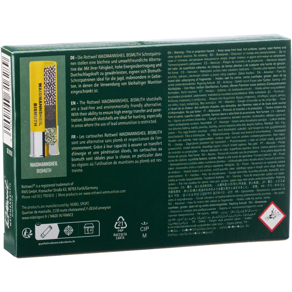 20/70 Waidmannsheil Bismuth 3,0mm 28g, Rottweil