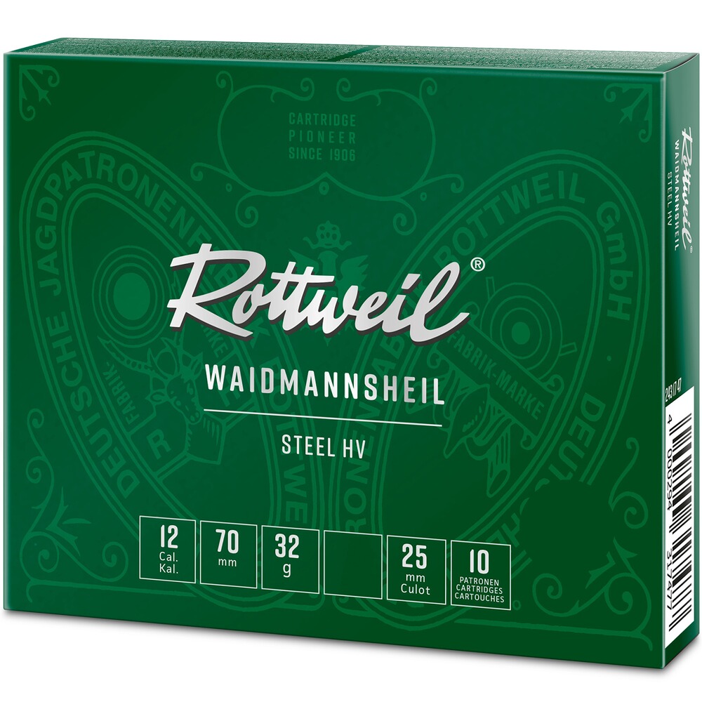 12/70 Waidmannsheil Steel HV 3,0mm 32g, Rottweil
