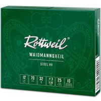 12/70 Waidmannsheil Steel HV 3,5mm 32g, Rottweil