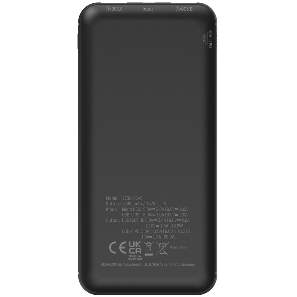Powerbank 10.000 mAh, Ansmann