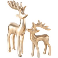 Dekofigur Hirsch Taisto – 2-teilig, BOLTZE Home Collection