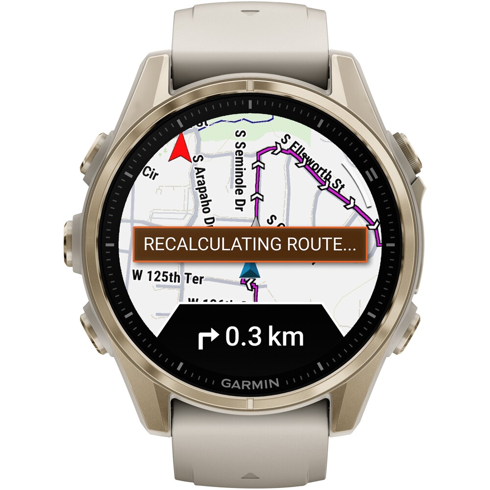 Armbanduhr Fenix 8 Sapphire – AMOLED 43 mm, GARMIN
