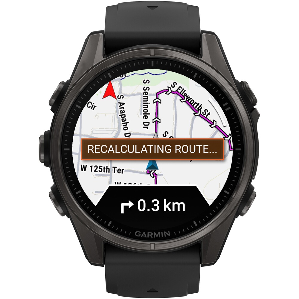 Armbanduhr Fenix 8 Sapphire – AMOLED 43 mm, GARMIN