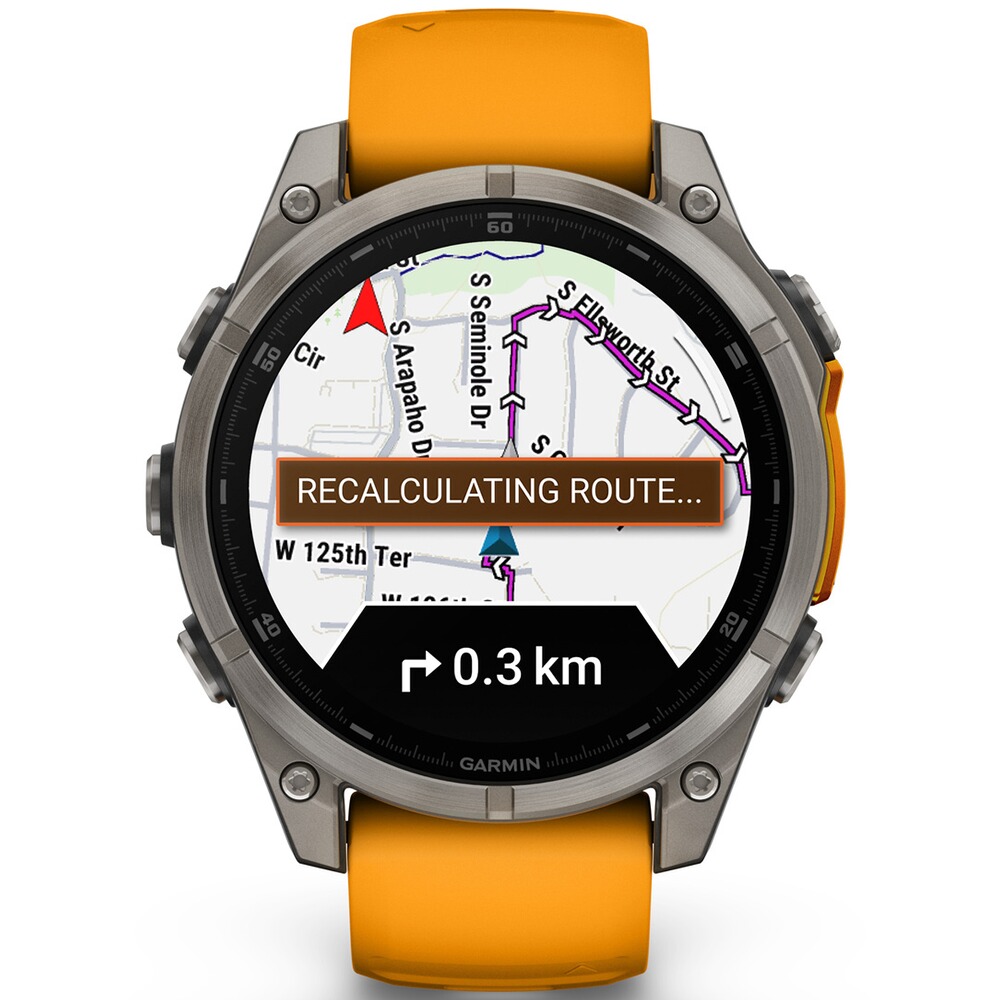 Armbanduhr Fenix 8 Sapphire – AMOLED 47 mm, GARMIN