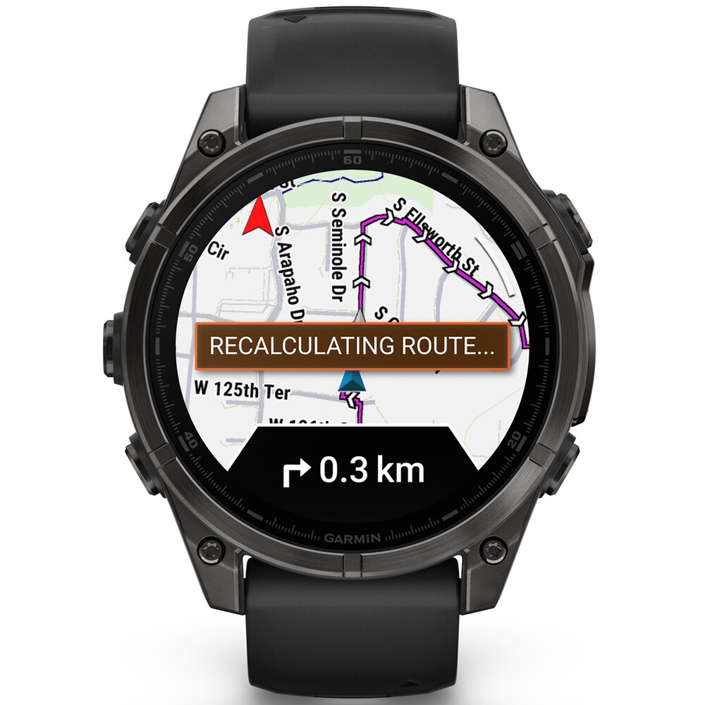 Armbanduhr Fenix 8 Sapphire – AMOLED 47 mm, GARMIN