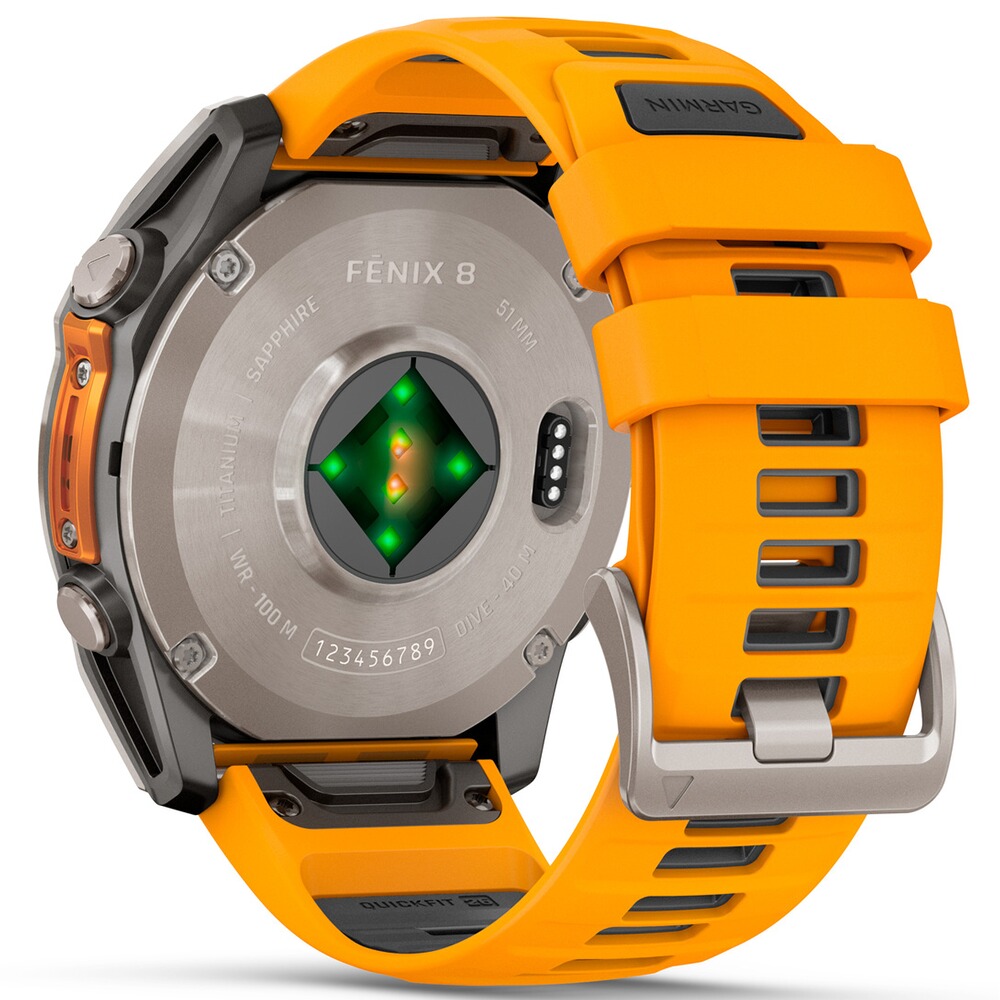Armbanduhr Fenix 8 Sapphire – AMOLED 51 mm, GARMIN