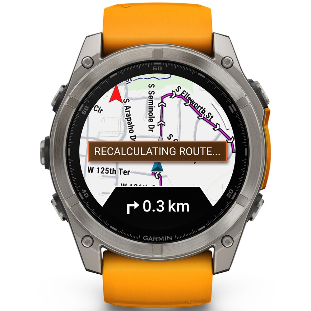 Armbanduhr Fenix 8 Sapphire – AMOLED 51 mm, GARMIN