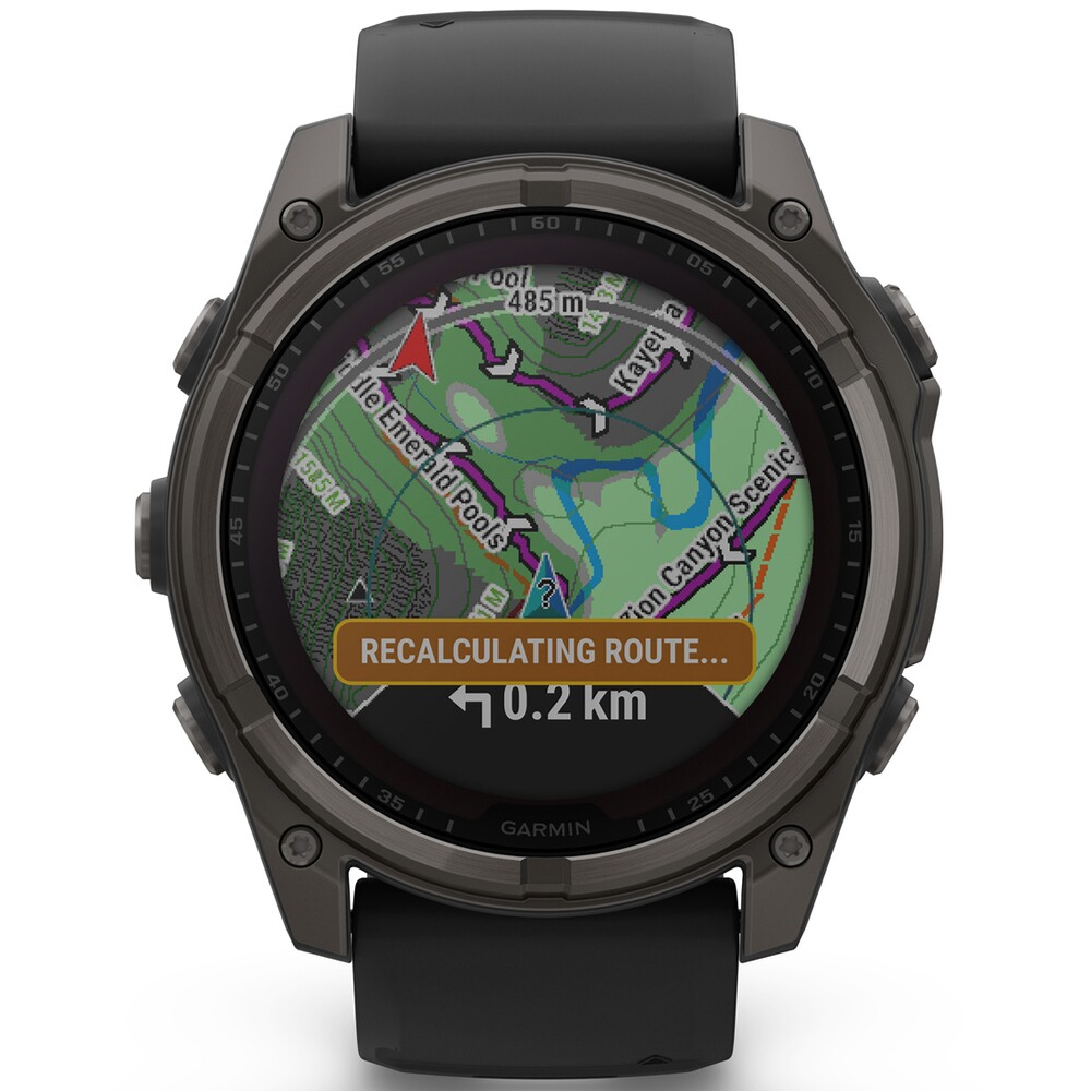 Armbanduhr Fenix 8 Sapphire – SOLAR 51 mm, GARMIN