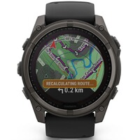 Armbanduhr Fenix 8 Sapphire – SOLAR 51 mm, GARMIN