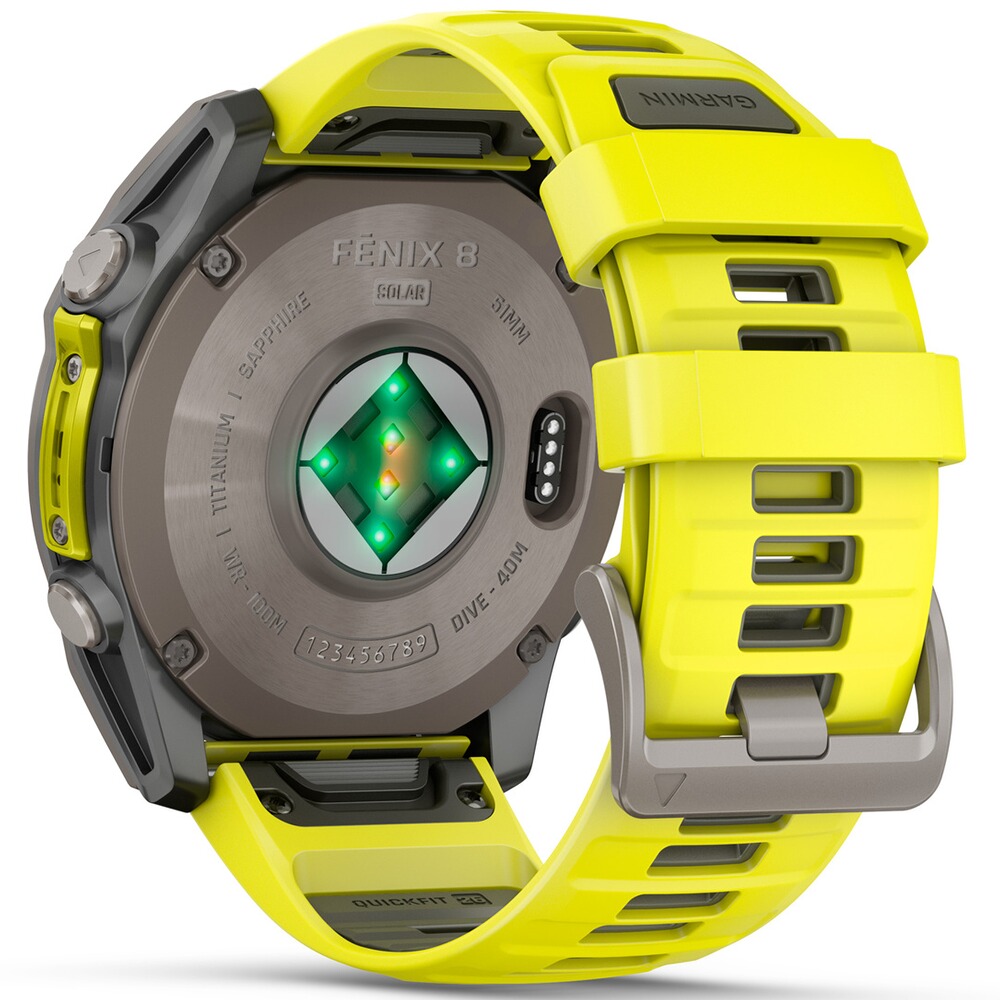 Armbanduhr Fenix 8 Sapphire – SOLAR 51 mm, GARMIN