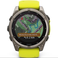 Armbanduhr Fenix 8 Sapphire – SOLAR 51 mm, GARMIN