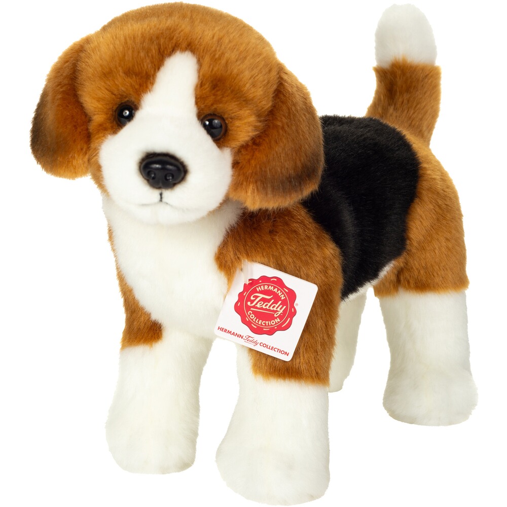 Peluche Beagle debout, 23 cm, Teddy