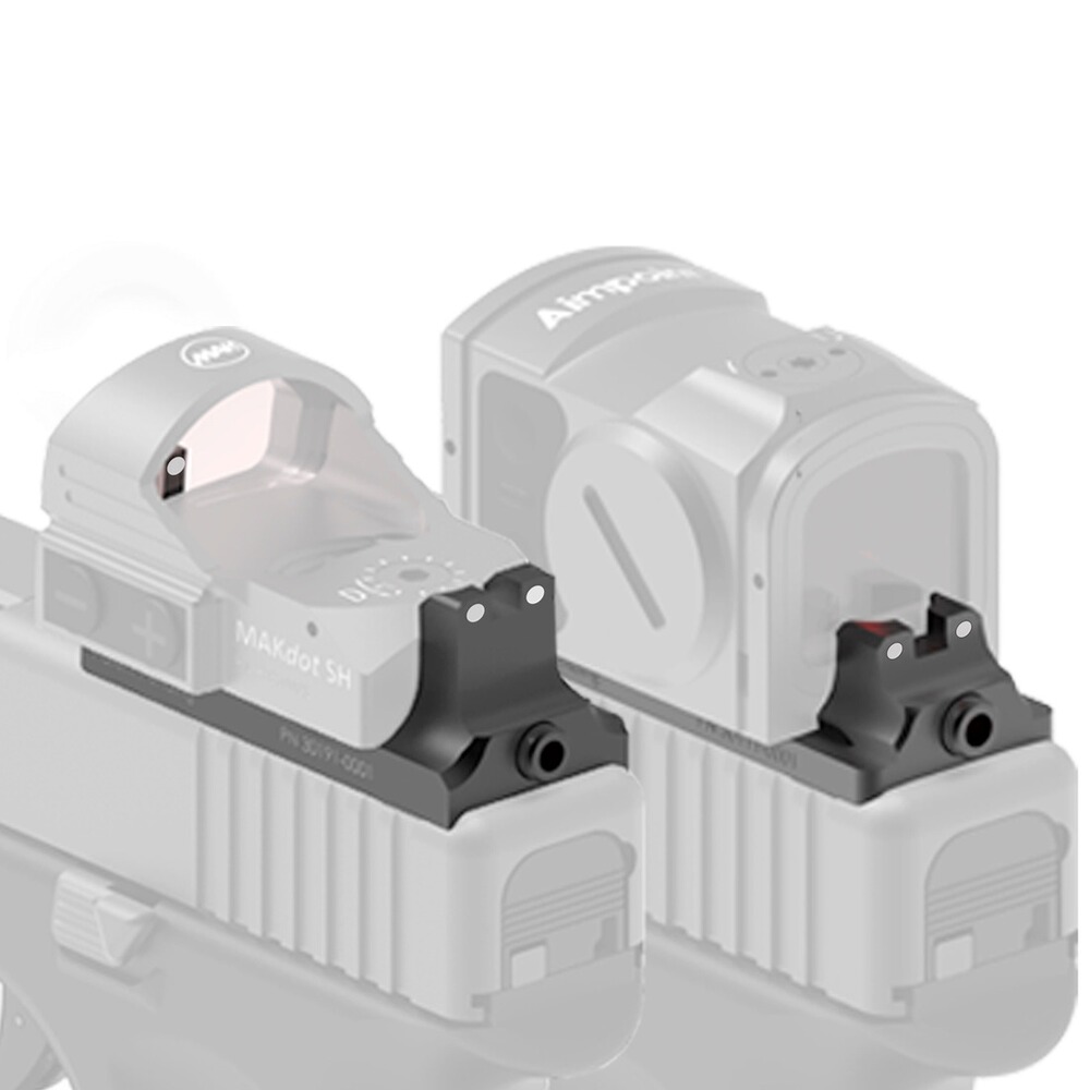 Reflexvisier Montagesystem MAKnetic CS für Pistolen, MAK