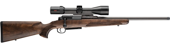 Komplettangebot Repetierbüchse M 25 Pure mit Zfr. Minox RS 4, Mauser