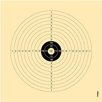 Übungsscheiben Luftgewehr – 1.000 Stück, Krüger Druck + Verlag