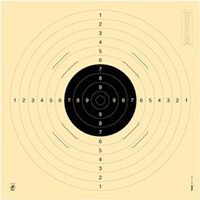 Schießscheibe Pistole 25/50 m, Gewehr 100 m – 125 Stück, Krüger Druck + Verlag