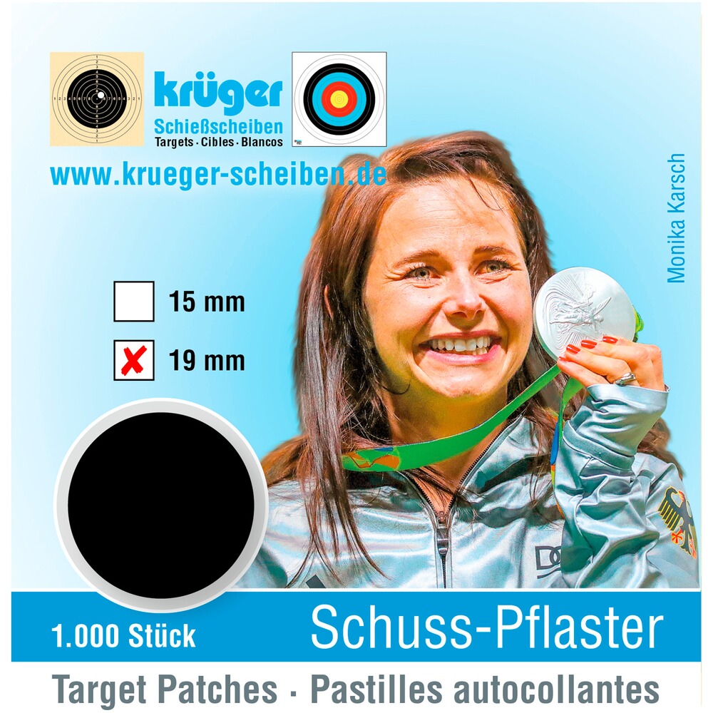 Schusspflaster – 1.000 Stück