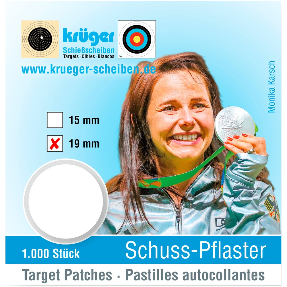 Schusspflaster – 1.000 Stück