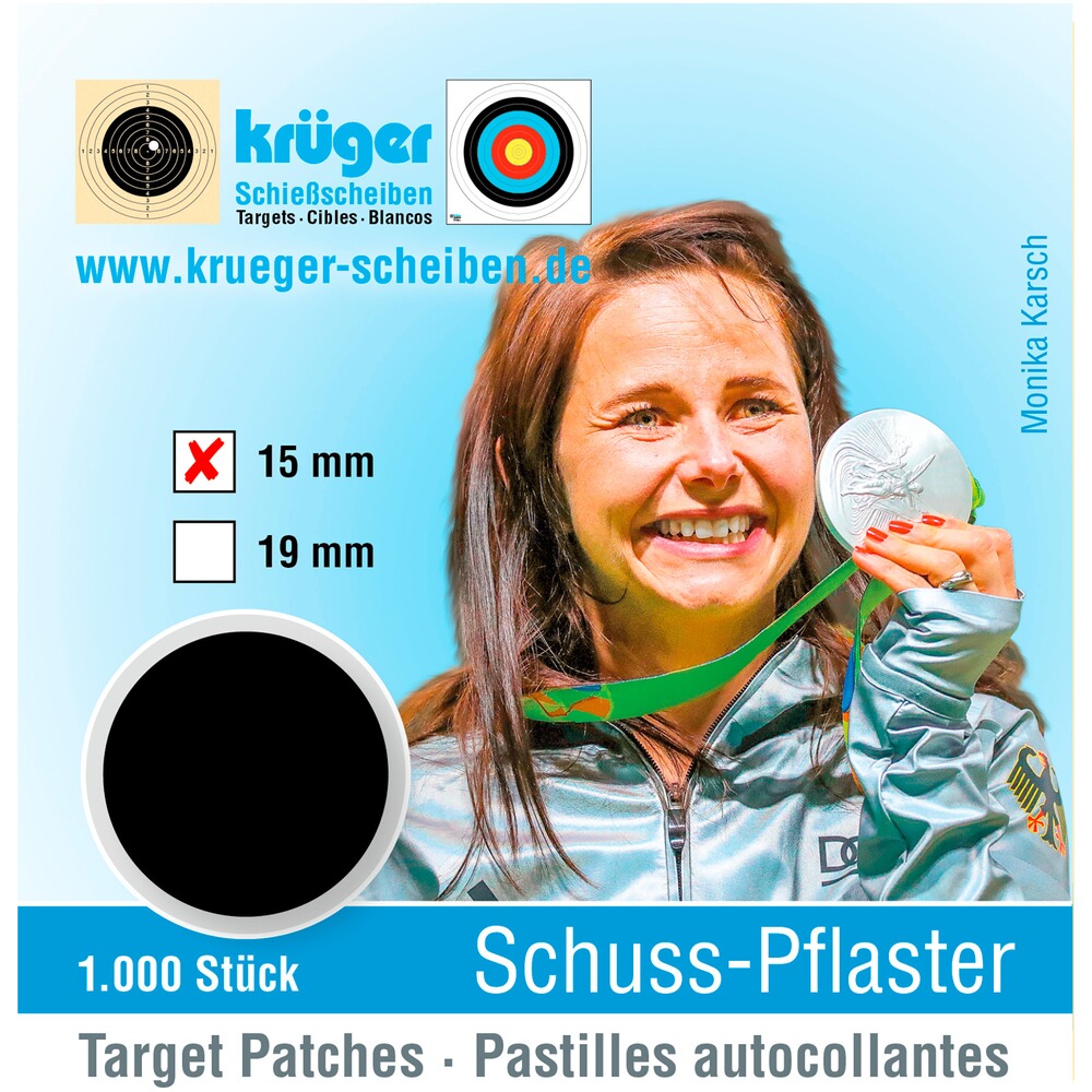 Schusspflaster – 1.000 Stück