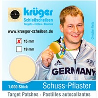 Schusspflaster – 1.000 Stück, Krüger Druck + Verlag