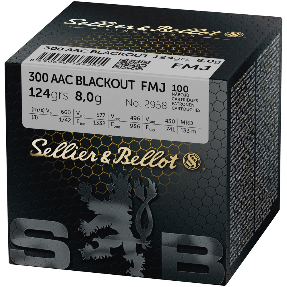 .300 AAC Blackout Vollmantel 8,0g/124grs.