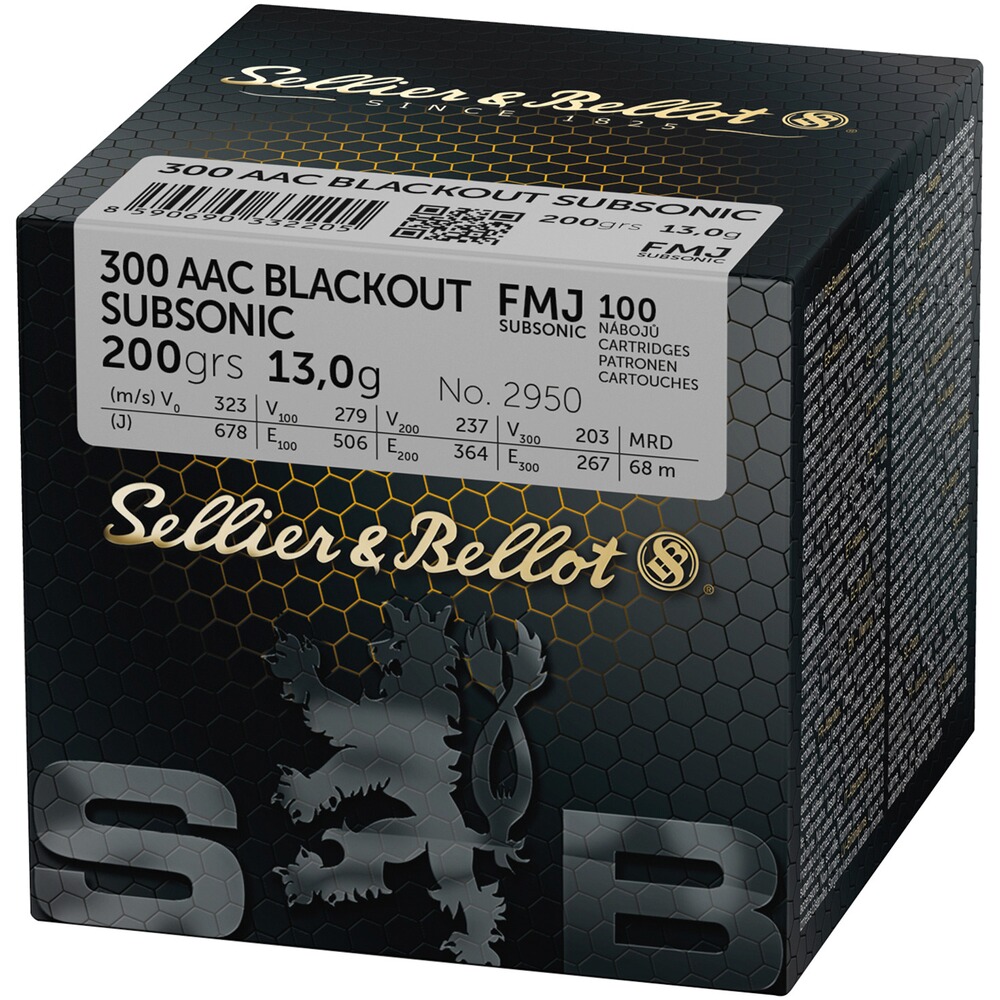 .300 AAC Blackout Subsonic Vollmantel 13g/200grs.