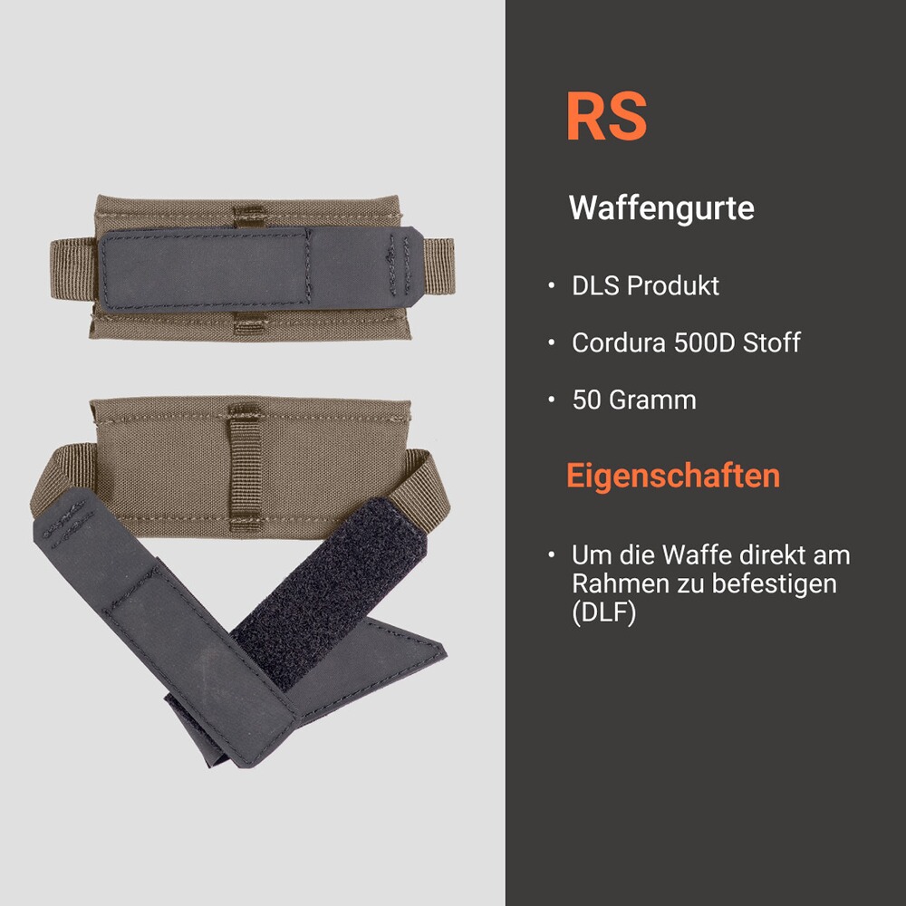 Ceinture d'arme RS, Vorn