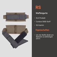 Ceinture d'arme RS, Vorn