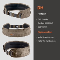Hüftgurt DH, Vorn